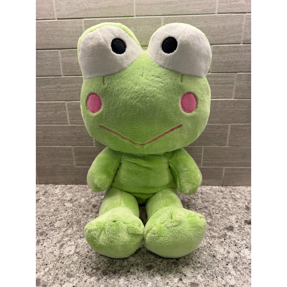 Build-A-Bear 2010 Collectible 50th Anniv.  Keroppi Sanrio Plush‎ Limited Edition - Picture 9 of 9